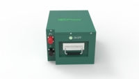 Batterie mince 12.8V 200Ah LFP, 2560Wh, boîtier en métal pour camping-car, caravane et solutions d'énergie solaire hors réseau
