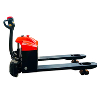 Transpalette électrique Uni-Silent 2 tonnes 4400 lbs avec batterie au plomb-acide, transpalette hydraulique 4 roues motrices, déplaceur latéral électrique CBD20C-550