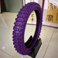 Neumático de Motocicleta con Carcasa Extra Reforzada 60/100-14 Y186, Color Personalizado de Fábrica, Carcasa Absorbente de Impactos, Neumático MX para Gobi Desert Raid