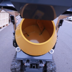 Mini-Raupenbetonmischer Mörtelmischmaschine Kettenbetriebener Zementmischer - Product Image 2