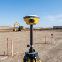 Récepteur GNSS RTK Hi-Target V5 avec laser, double caméra, visualisation AR, repérage, mesure d'inclinaison IMU, instrument de topographie terrestre, IP68, réseau 4G, précision 2 cm