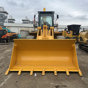 Chinois pour chargeur frontal 856H modèle 2020 chargeur sur pneus d'occasion avec moteur et boîte de vitesses charge nominale de 17 tonnes à vendre - Product Image 2