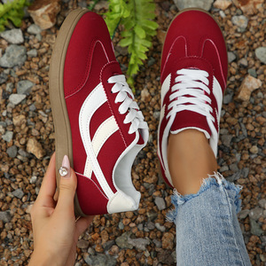 2025 européen américain femmes mode Sneaker décontracté à lacets chaussures de plein air transfrontalier distribué tendance de la mode - Product Image 4