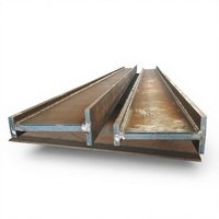 Viga H Soldada de Fábrica China, Acero al Carbono Q235B, Sección H de Brida Ancha, 25 Toneladas MOQ para Proyectos de Construcción