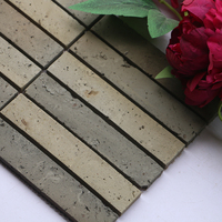 Mosaïque de tuiles carrées en terre cuite recyclée de style ancien pour villa, hôtel, maison et projets d'aménagement intérieur