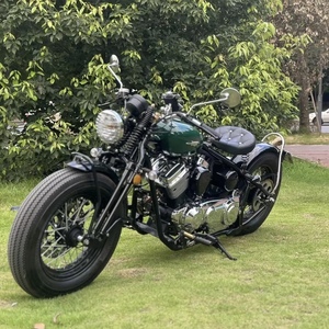 Motocicleta Clásica de Segunda Mano, Retro Bobber Zeths Borg V250, Asiento Bajo de 675 mm, Cruiser Clásica de 250 cc, Estilo Vintage - Product Image 3