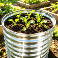 Bac de plantation en fer profond pour balcon, toit, cour, potager, boîte de culture universelle pour usage domestique