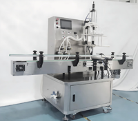 Machine de remplissage automatique de bouteilles en plastique pour jus, lait, boissons énergisantes, eau en bouteille, machine de remplissage et de bouchage