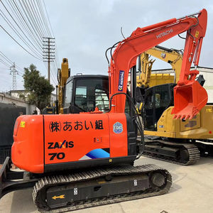 Mini-excavatrice Hitachi ZX70 modèle 2019, haute qualité, capacité de la benne de 0,3 m³, moteur japonais importé, pompe 7T, moteur Hitachi d'occasion - Product Image 1