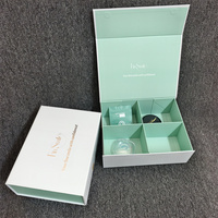 Boîtes cadeaux rigides personnalisées en or rose avec enveloppe extérieure pour marques dentaires haut de gamme
