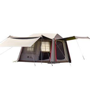 Mobi Garden 5.9 Blackout Edition One-Room Outdoor a montaggio rapido tenda da campeggio con baldacchino per <span class=keywords><strong>casa</strong></span> di montagna per le vacanze - Product Image 1
