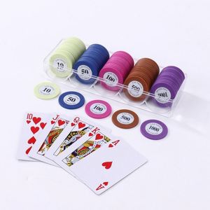 Fichas de Póker de Plástico PS Ecológicas Personalizadas al por Mayor en Colores Personalizados y con Logotipos Personalizados - Product Image 1