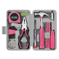 Kit d'outils ménagers vert Xi Meng 59 pièces : Clé Allen, tournevis, pinces, mètre ruban, clés hexagonales – Outils combinés pour réparations domestiques