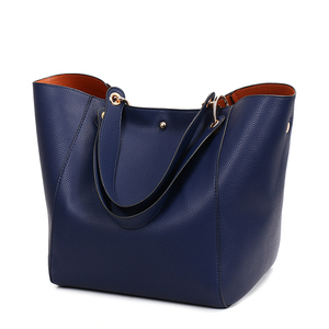 Échantillon gratuit Offre Spéciale usine Sac fourre-tout en cuir PU pour femmes Sacs à main et sacs à main pour femmes de haute qualité - Product Image 3