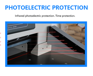ST-720H 720mm <b>Hydraulic</b> Programmed Paper <b>Cutter</b> A2 A3 Paper Cutting Machine Side Table air Pump Paper Cutting Machine - Product Image 4