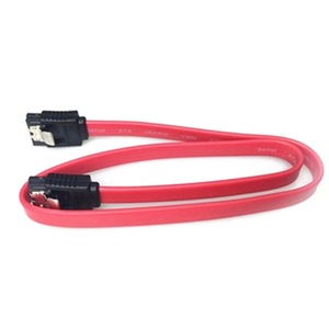 Hot Bán Red Flat <span class=keywords><strong>SATA</strong></span> 2.0 <span class=keywords><strong>Cable</strong></span> 3Gbps Thẳng HDD SDD Cáp Dữ Liệu Với Khóa <span class=keywords><strong>Latch</strong></span> - Product Image 6