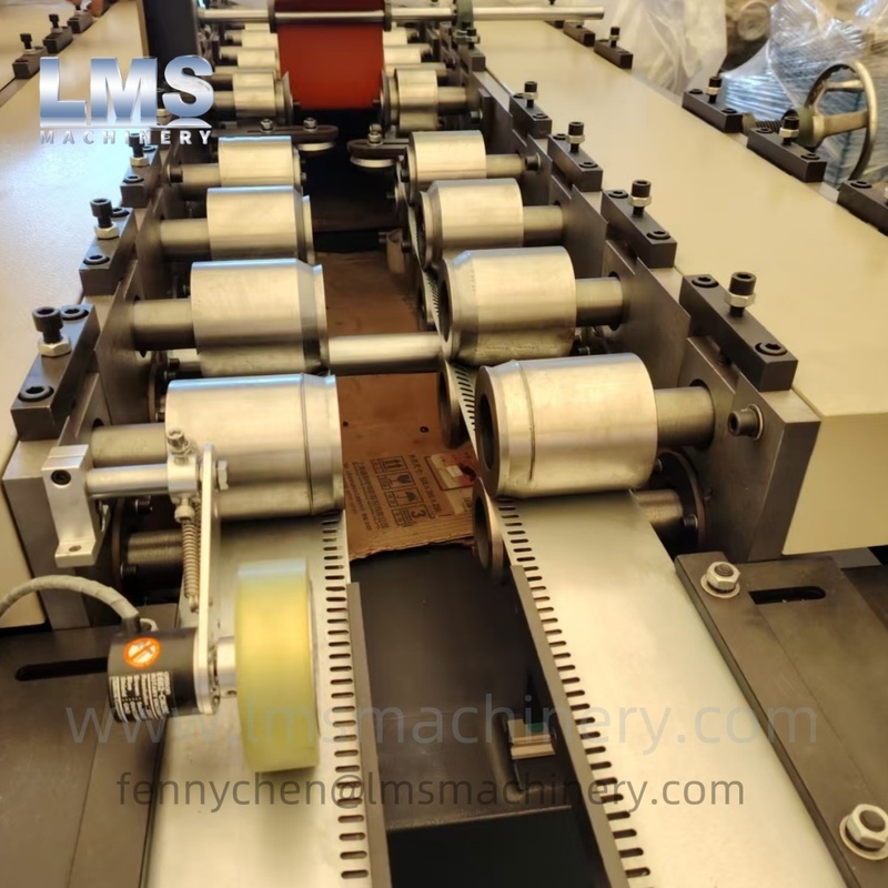 LMS HAVC duct flexible connector making