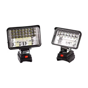 Lámpara de trabajo recargable con batería de litio, portátil, decorativa, para construcción, carreteras, iluminación del hogar, escritorio, pequeño reflector - Product Image 6