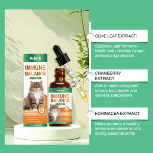 Gotas de Apoyo Inmunológico para <span class=keywords><strong>Gatos</strong></span>, Antioxidantes, Salud del Tracto Urinario, Cuidado Digestivo, Suplemento para Mascotas, OEM, ODM - Product Image 2
