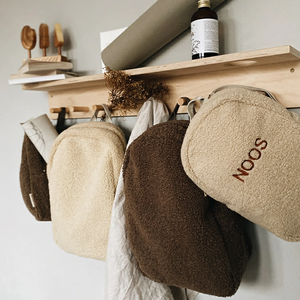 Custom Embroidered Logo Lamb Wool <strong>Backpacks</strong> Back to School Gifts for Children Outdoor <strong>Personalised</strong> <strong>Backpack</strong> Bags Accessories - Product Image 2