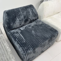 Fauteuil individuel moderne sans structure en os, emballé sous vide, pour salon - Canapé compressé en boîte