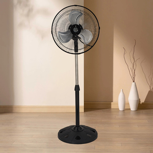 Wholesale 18-Inch Industrial <strong>Metal</strong> Pedestal <strong>Fan</strong> 55W 3-Speed Cooling Air Stand with 3 Blades for Outdoor Hotel Use US Plug Type - Product Image 3