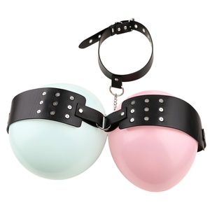 Lencería Bondage QKKQ, Sujetador de Cuero BDSM, Restricción de Senos, Lencería para Parejas, Ropa Interior Sexy para Coqueteo, Pinzas para Pezones, Juguetes Sexuales - Product Image 5