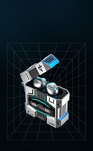 سماعات أذن M45 لاسلكية للموسيقى سماعات Tws للألعاب ones De Ouvido & fm45 سماعة أذن - Product Image 3