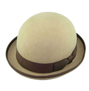 Phụ nữ thời trang Len cảm thấy mũ/Bowler <span class=keywords><strong>hat</strong></span> - Product Image 3
