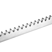 Rail de guidage industriel robuste en acier pour portail coulissant, crémaillère de transmission pour ouvre-porte automatique, système de porte coulissante motorisée