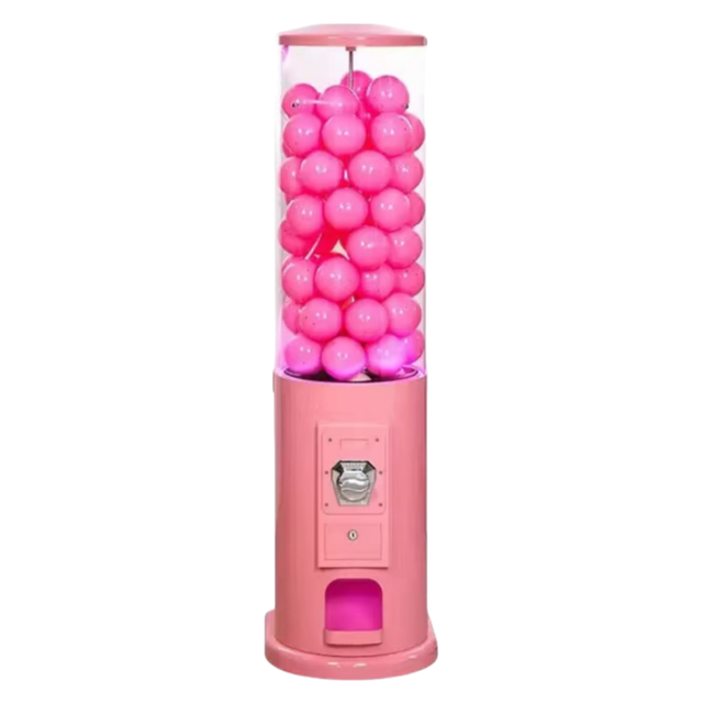 HOMSFOU Lot de 100 Boules Rondes en Pp Transparentes pour Distributeur Automatique de Jouets, Pratique et Facile D'accès, pour Fêtes et Mariages Couleur Aléatoire