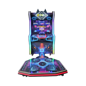 Máquina de Juegos Arcade Metálica que Funciona con Monedas, Dance Revolution para Niños, para Centros Comerciales y Parques de Atracciones, 220V, 1 Año de Garantía - Product Image 1