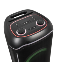 Haut de gamme promotionnel 2 armoires DJ double 8 pouces conférence surround rhos ce fcc néodyme POWER SMART TABLE PA haut-parleur audio