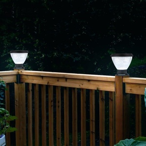 Nouveau prix de gros du fabricant : Lampes solaires LED DC IP65 pour extérieur, jardin, parc, poteau, colonne, en aluminium, lumière du jour 6000K - Product Image 4
