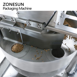 เครื่องบรรจุภัณฑ์อัตโนมัติ ZONESUN ZS-MCQ520 แบบ VFFS สำหรับบรรจุเมล็ดพืช ถั่ว เม็ดธัญพืช ลงในถุงแบบปริมาตร พร้อมระบบปิดผนึกและบรรจุภัณฑ์ - Product Image 5