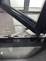 Façades Meilleure vente NFRC Fenêtre en verre isolé insonorisé Fenêtres pliantes en aluminium