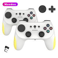 Control de Juego Inalámbrico USB 2.4Ghz L 2412-K11, Joystick Doble para Juegos, Molde Privado para PC, Laptop, TV y Consola de Juegos