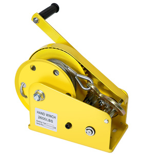 2600LBS mano manuale verricello 10m cavo in acciaio, leva azionato strumento di trazione per il recupero del veicolo costruzione di sollevamento - Product Image 2