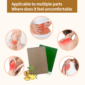 Discreet Non-Woven <b>Fabric</b> Ginger Warm <b>Plaster</b> for Muscle Soreness with Easy Application - Product Image 3