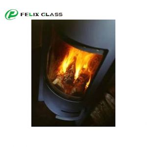 Panneau en verre solide résistant aux hautes températures FELIX pour foyer industriel - Product Image 6