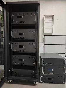 EXLIPORC 6 en 1 Paquete de batería Lifepo4 dividida de montaje en rack con puerto de comunicación CAN y conexión de red híbrida 51,2 V 100Ah - Product Image 2