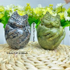 Œufs de dragon en cristal en gros, artisanat de sculpture de bébé dragon, œufs de bébé dragon, ornements d'art, décoration de maison en cristal mignonne, cadeaux - Product Image 3