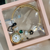 Montre à Quartz de Luxe pour Femmes, Vente en Gros, Nouveau Design, Bracelet Bijou, Diamants et Strass, Mode et Prix Abordable
