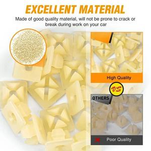 QEEPEI 13/32 \ "trou <span class=keywords><strong>plaque</strong></span> d'<span class=keywords><strong>immatriculation</strong></span> écrous jaune Nylon Snap <span class=keywords><strong>Rivet</strong></span> Clip <span class=keywords><strong>pour</strong></span> Chevrolet Colorado Malibu Condition nouveau - Product Image 4