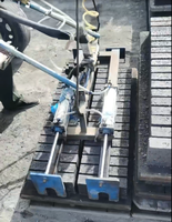 Machine à blocs manuelle compacte et économique pour la fabrication de briques