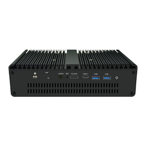 H16 Topton 2*10G 2*2.5G 4 LANs ไฟร์วอลล์ มินิพีซี เซิร์ฟเวอร์ NAS AMD Ryzen 7 8845HS 5 7640HS 4xM.2 NVMe 2xUSB4 OCuLink คอมพิวเตอร์สำหรับเล่นเกม - Product Image 3