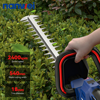 Prix usine outils de jardin longueur de coupe de 540mm taille-haie sans fil tondeuse à gazon sans brosse