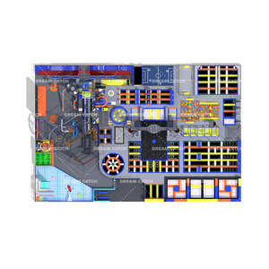 Trẻ em thương mại giải trí tập thể dục thể dục <span class=keywords><strong>Bungee</strong></span> trò chơi thiếu niên nhảy tương tác thiết bị người lớn trong nhà công viên tấm bạt lò xo - Product Image 2