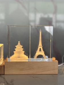 Máquina de Marcado Láser UV Interna de 5W 10W 15W 20W para Grabado en Bolas de Cristal, Madera, Plástico, Grabado Personalizado para Regalos de Navidad - Product Image 2