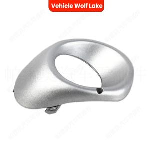 Embellecedor plateado para la cubierta del parachoques delantero con bisel para luz antiniebla Wolf Lake para Mitsubishi Outlander 2013 2014 2015 - Product Image 1